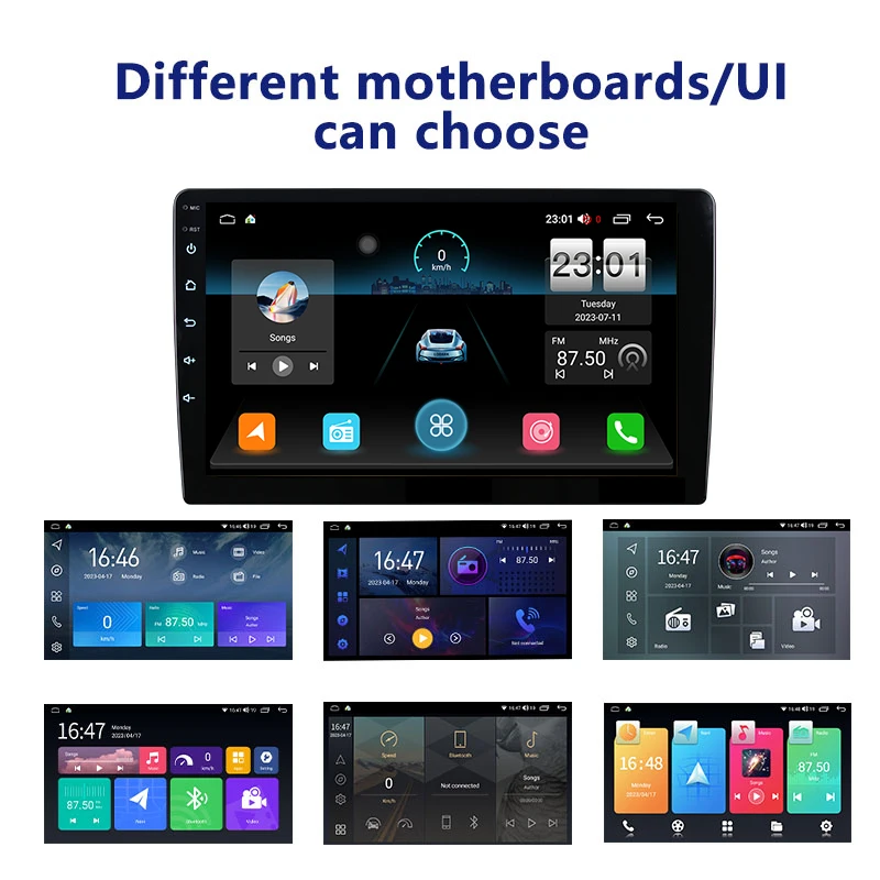 Factory L1 32GB 9 Inch Android Stereo  Bt Fm Dsp Radios Autos Multimedia Video Car GPS Navigation with High Resolution