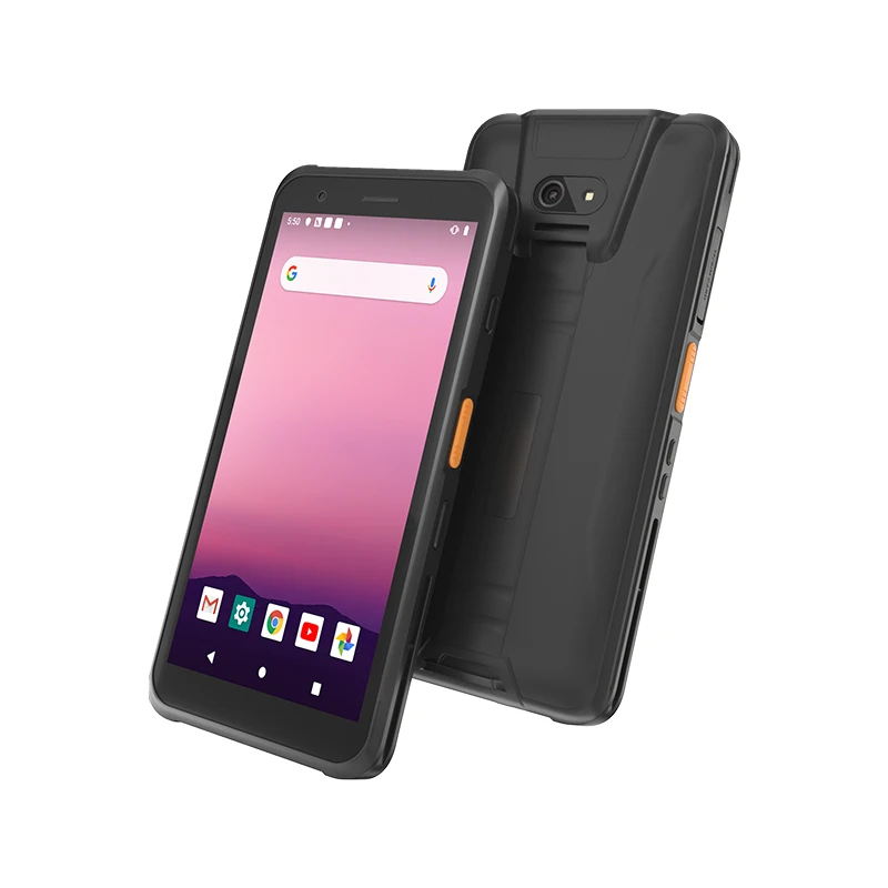 industrial Rugged Handheld MTK OCTA Core 5.7 inch touch screen phone barcode scanner android10  PDA 2D