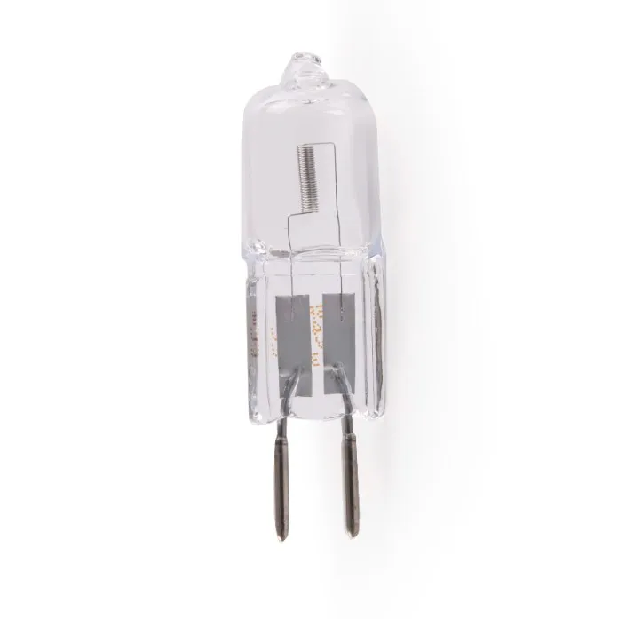 LT03021 12V 50W 64604 HLX Factory wholesale clear glass bulb microscope lamp Dental Unit GY6.35 Halogen lamp
