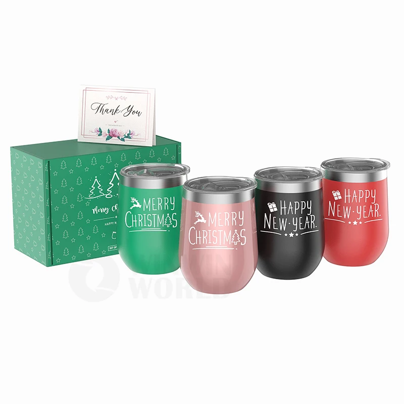 Insulated Wine Tumbler Stainless Steel Sublimation Blank Wine Tumbler Cups With Bulk