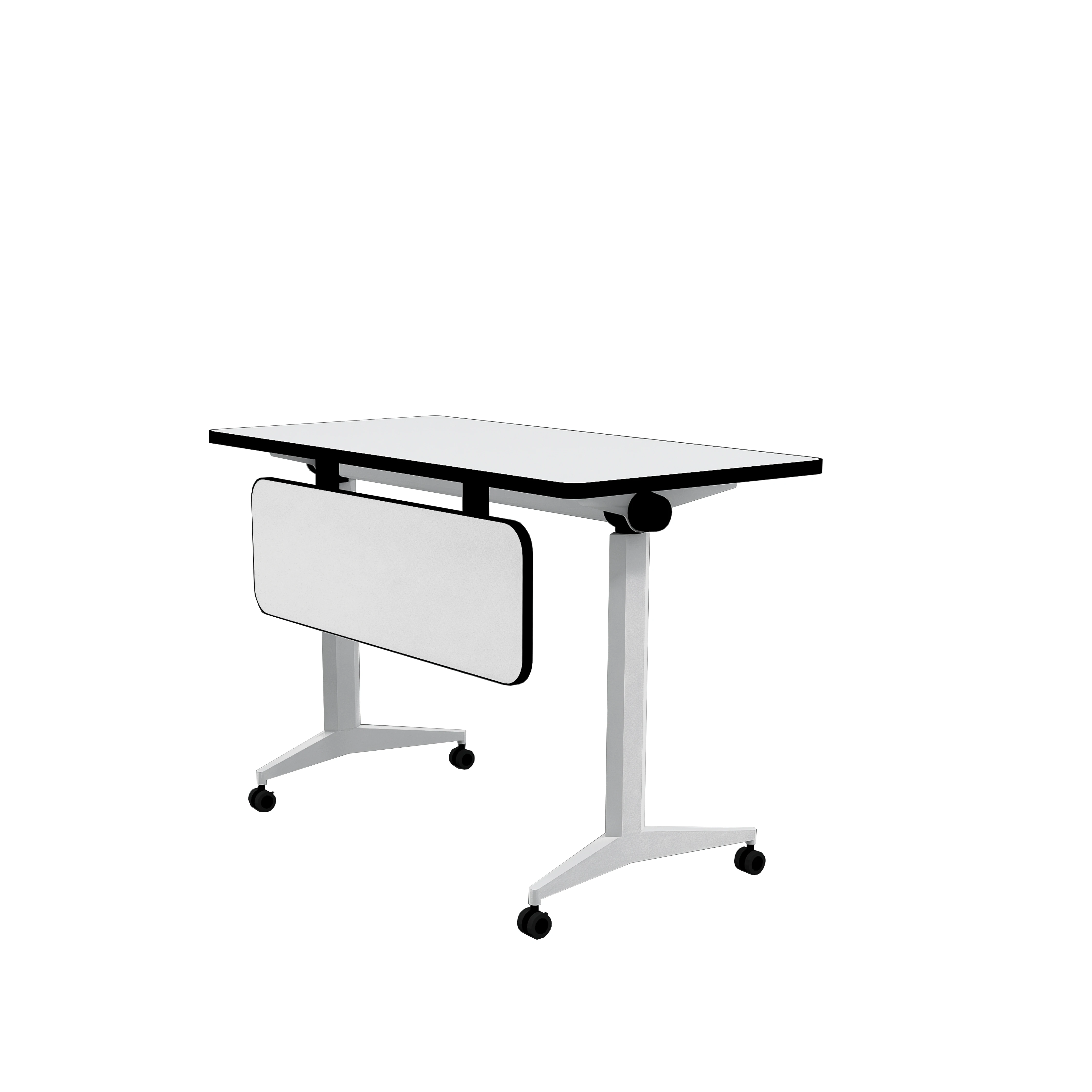 2023 ergonomic rectangular  meeting room foldable mobile modern office furniture reading folding training table conference table