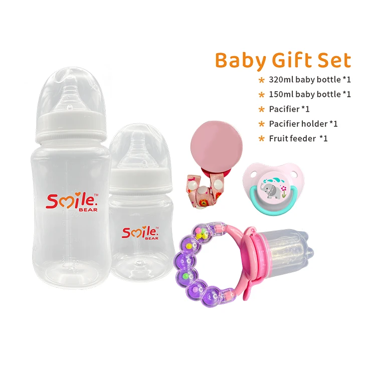 Hot Selling 2023 New Design PP Drinking Cup Baby Feeding Bottle Set