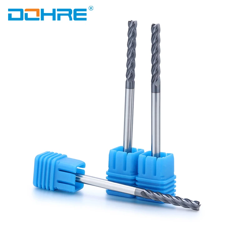 DOHRE Wholesale Low Price HRC55 4 Blade End Mill Cutter For Stainless Steel