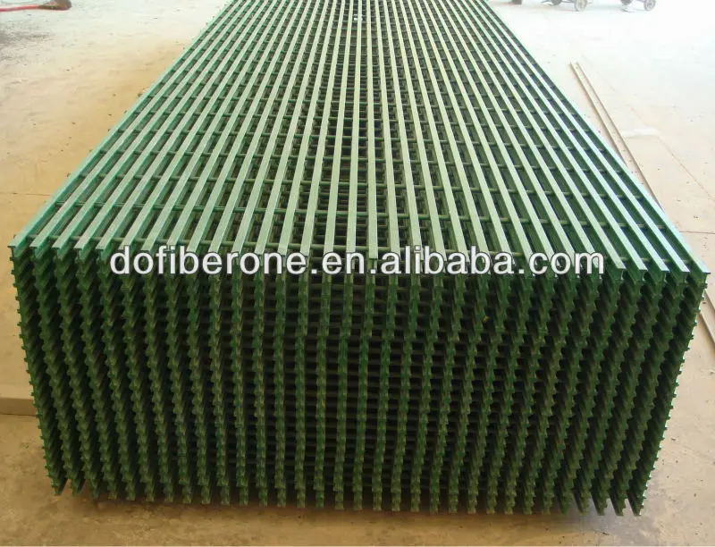 fiberglass FRP GRP pultrusion grating 25-30-38-50mm T I-bar