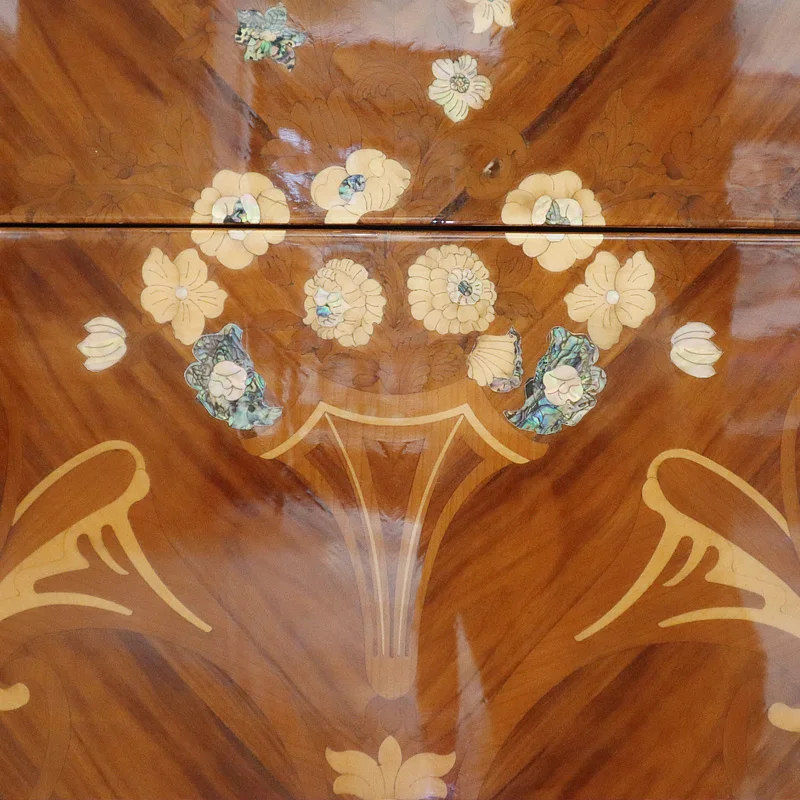 Wholesale Luxury Vintage Retro Antique Classic French Style Hallway Marble Gold Entry Hall Corner Console Cottage Table 