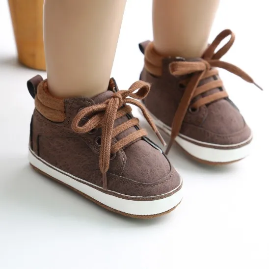 Infant New Born Baby Children Boy Toddler Shoes Soft Sole Shoes