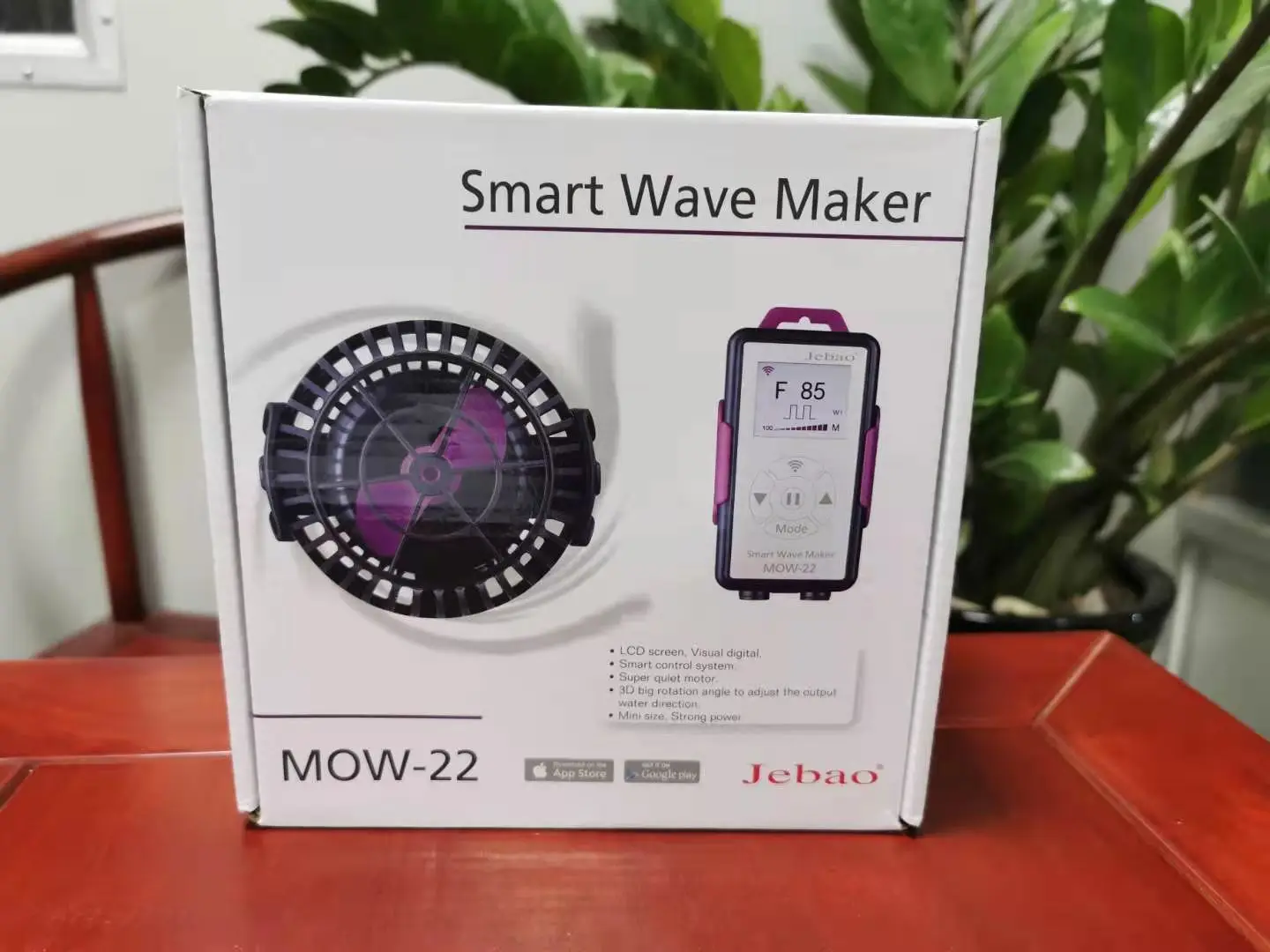 Jebao Smart Wave Maker Pump WiFi APP Controller LCD Display MLW MOW Aquarium Flow Pumps For Fish Tank Marine Reef Aquariums