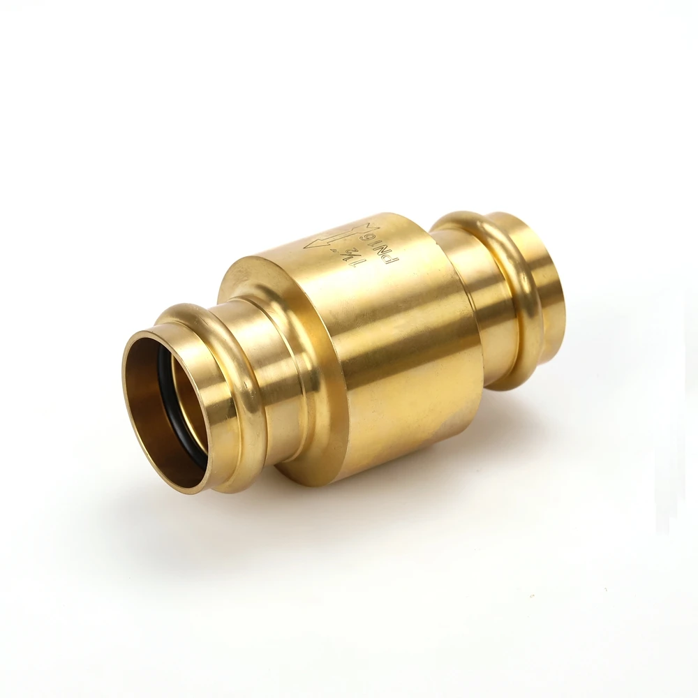 OEM ODM Chinese factory Press Check Valve Lead Free Brass Valve