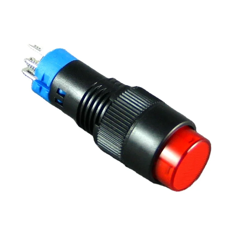 10mm LED 24V Plastic Indicator Light machine buttons with lighting