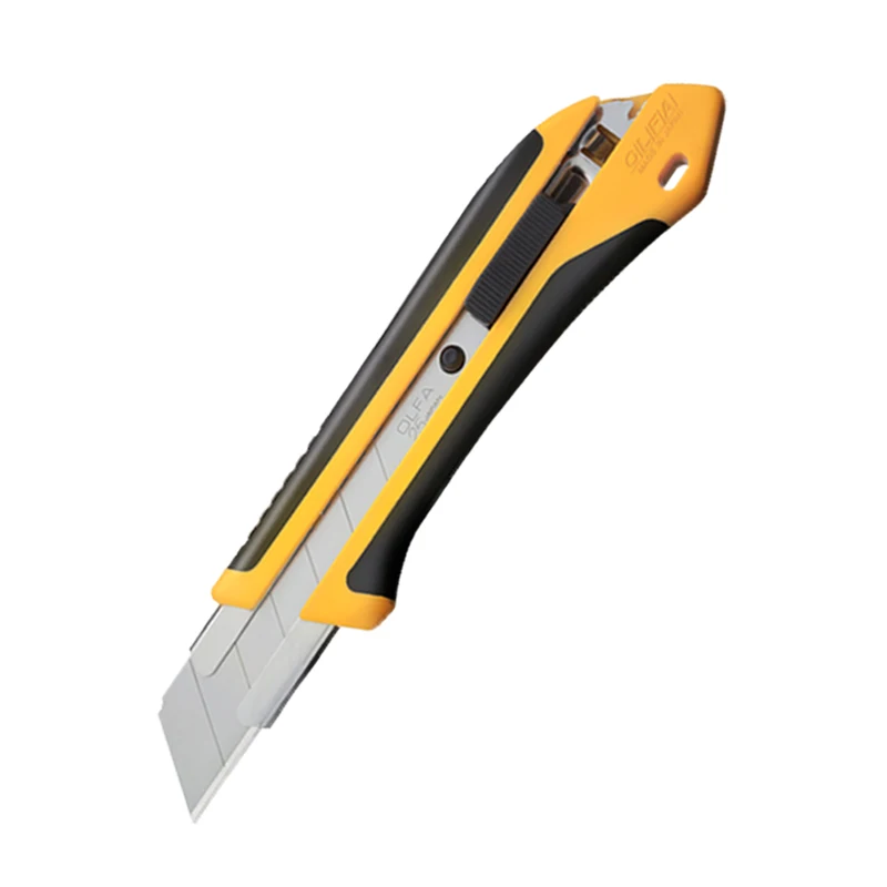 OLFA cutting nylon rope plastics 25mm XH-AL Fiberglass-Reinforced Auto-Lock Utility Knife