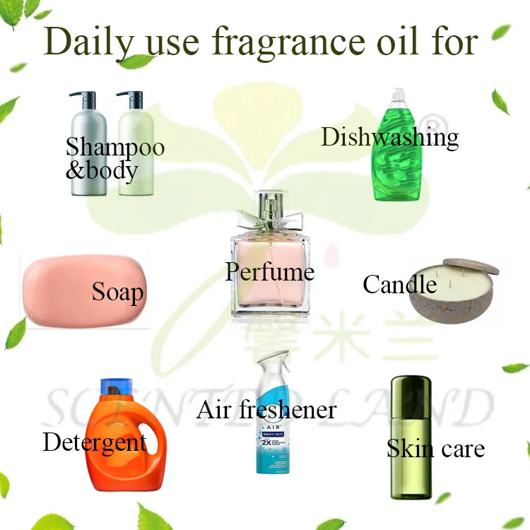 Factory price Aldehydes White Flowers Fresh Smell Fragrance Oil for Perfume Making Without Alcohol