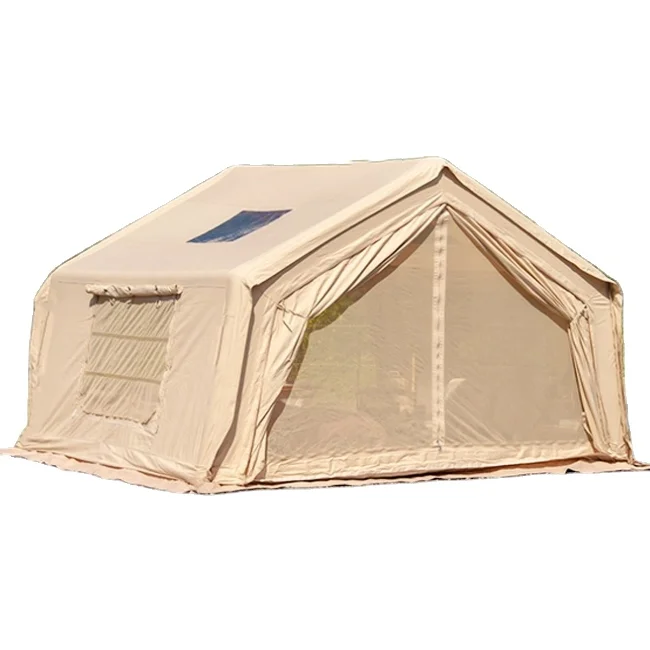 Outdoor Camping Inflatable Air House Tent 3-4 Person Family Part Tent