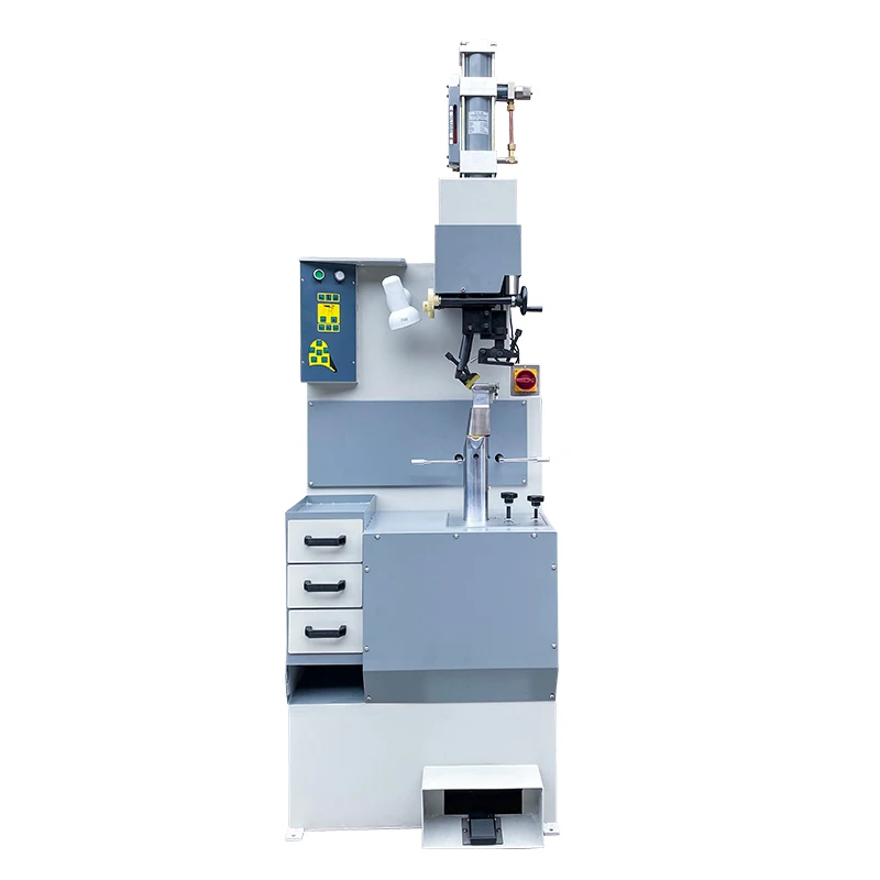 Shoe Making Machine Fully Automatic Pneumatic High Heel Lady Shoe Nailing Machine For Heels