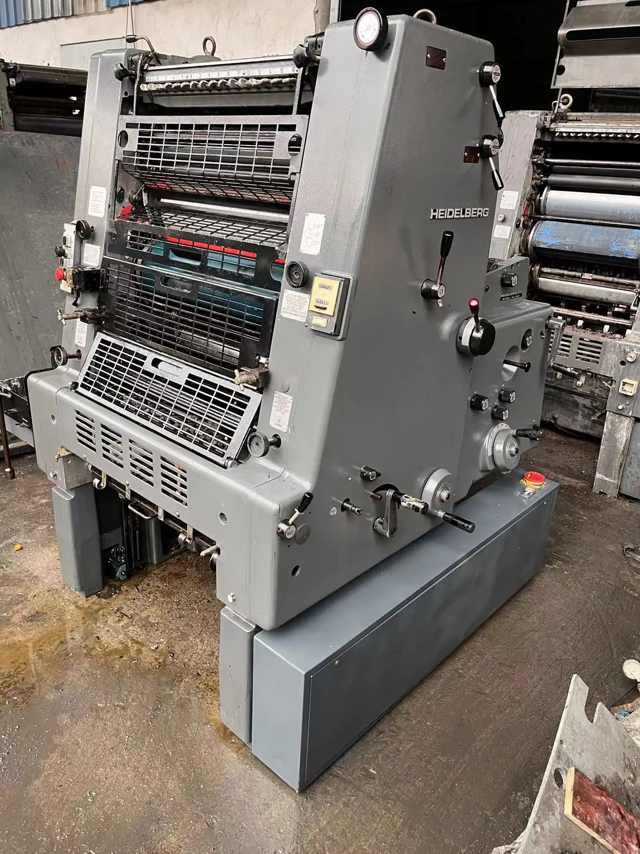 USED heidelberg GTO52 color offset Printing Machine Press GTO521