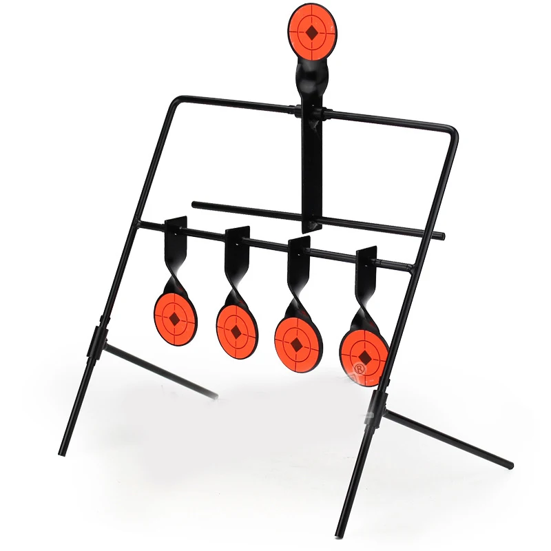 Stainless steel target shooting accessories hot selling explosive shooting practice target folding easy target