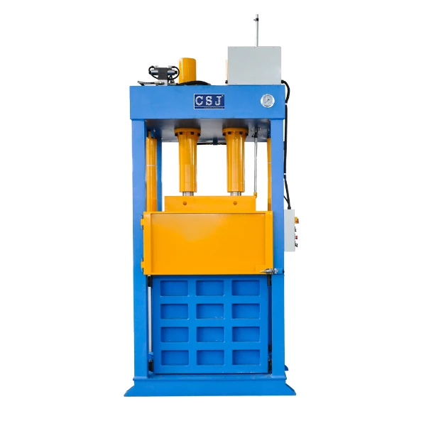 Hydraulic Vertical Packing Machine for Clothes / Wool / Fiber / Rags