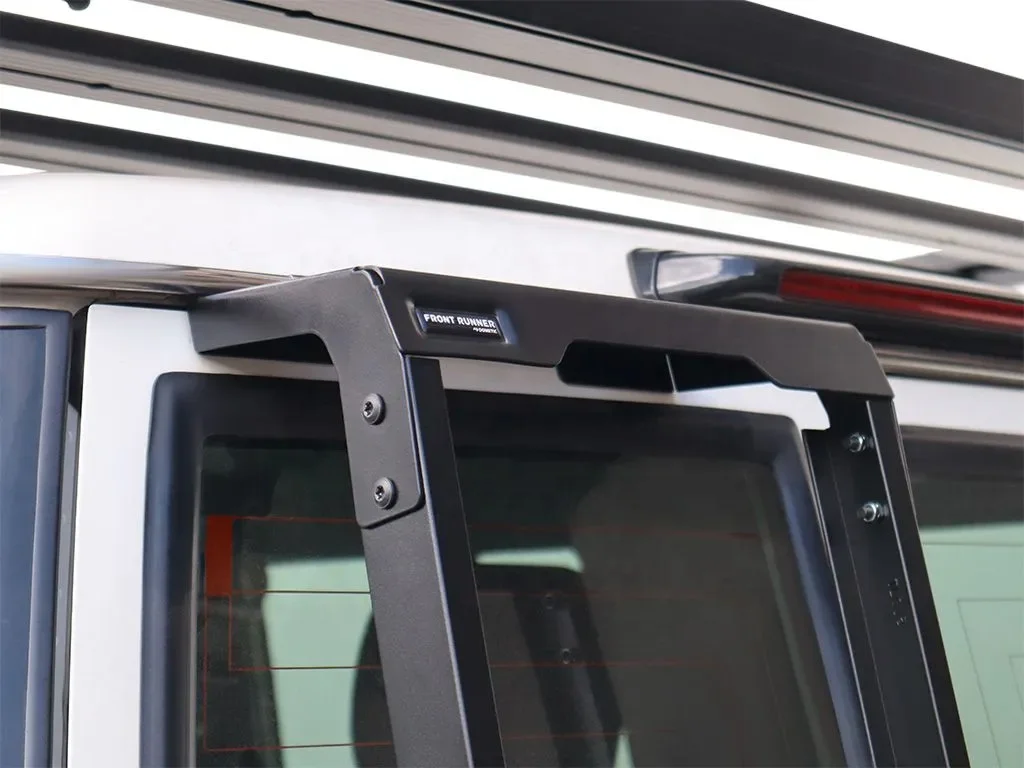 YBJ Car Accessories Foldable Elevatable Protection Framework side Door Ladder For land cruiser 79 LC79 FJ76 car ladder