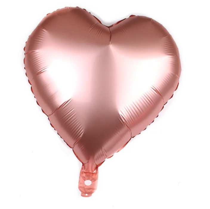 Оптовая продажа 18 дюймов металлическая хромированная Love Heart Shaped воздушный шарик из фольги в форме майлар воздушные шары с гелием для рождественской вечеринки украшения