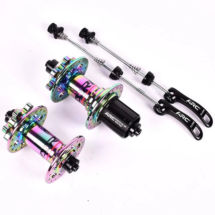 
Front Rear Hub 32 Holes Bicycle Hubs QR Thru Axis 4 Bearings AM FR MTB Mountain Bike 