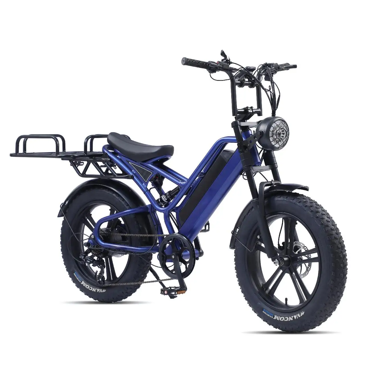 Cycle 2024 New 48V 500/750/1000W 20*4 Inch Cheap Fat Tire Chopper Electric Bike