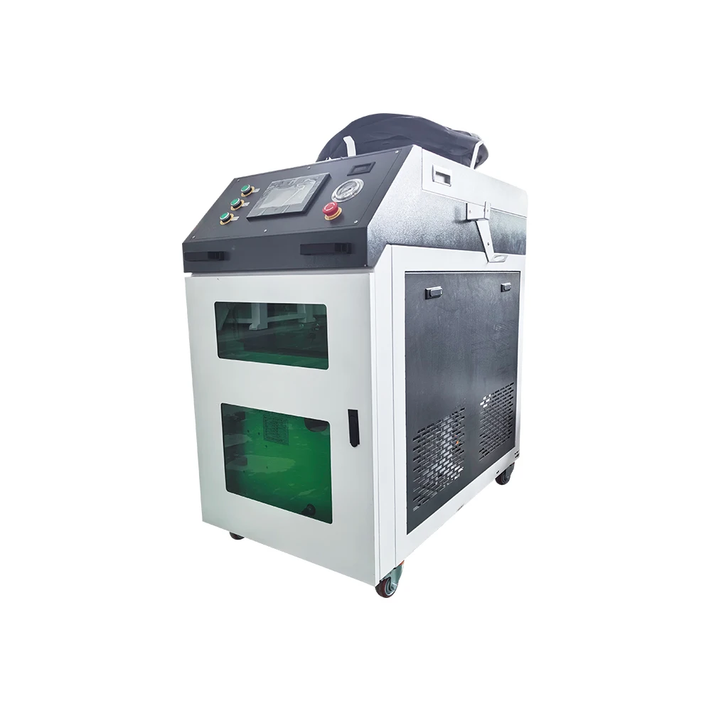 19% discount Good Performance Fiber laser Portable Four Functions 1000W 1500W Fiber Laser Welding Machine Price