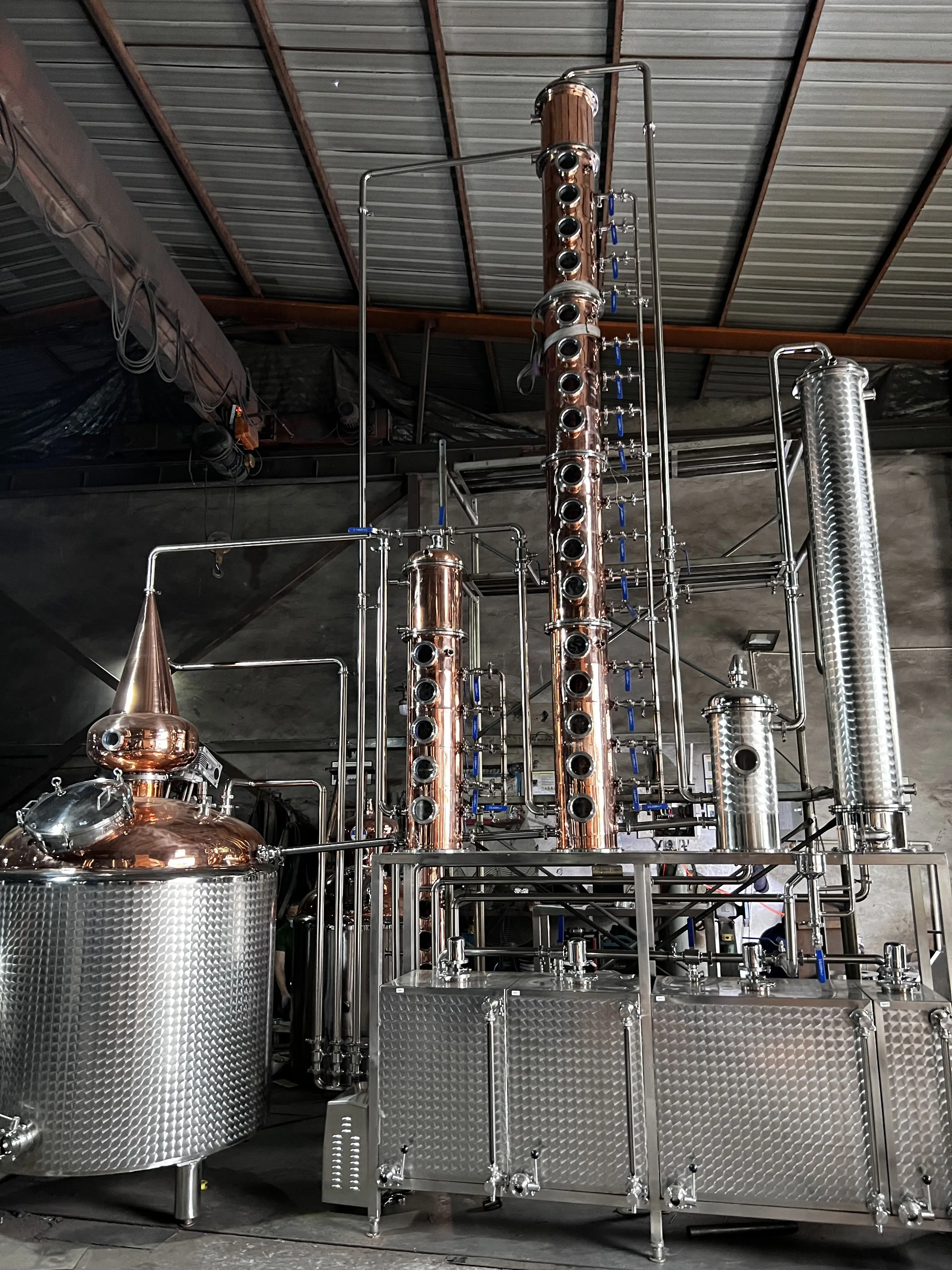 Towin copper distiller whisky wine Gin Vodka Brandy alembic 50L Moonshine Home Alcohol Still Distillation