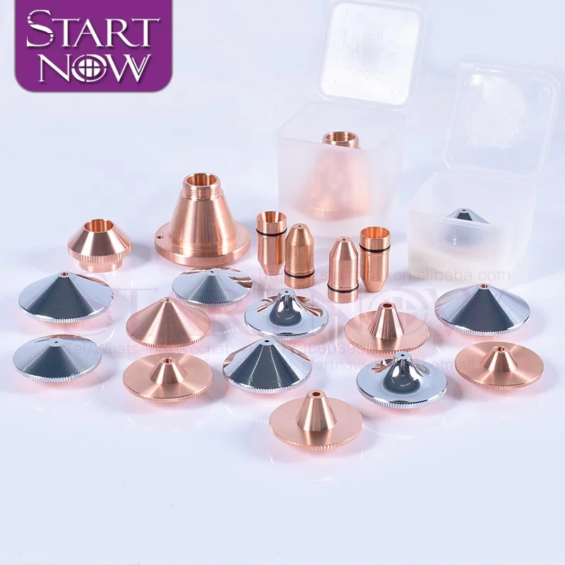 Startnow S32-A Laser Nozzles for Empower Raytools BT240 Fiber Cutting Machine Head OEM Double Layer 1.0 1.2 1.5 1.8 Laser Nozzle