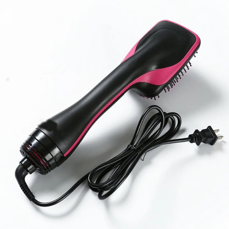 2 and 1 Multifunctional Hair Straightener Negative Ion Comb One Step Hair Dryer Hot Air Brush
