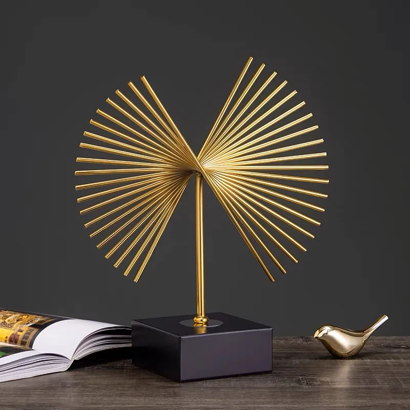 Antique Gold Living Room Luxury Home Decor Crafts Accessories Decoration