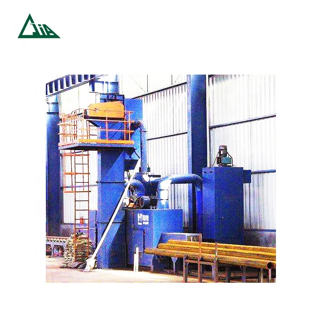 QGW Steel pipe wet sand blasting and coating machine for dental