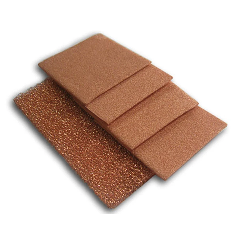 Copper Metal Foam for Catalysts and Thermal Conductive Metal Foam Bronze