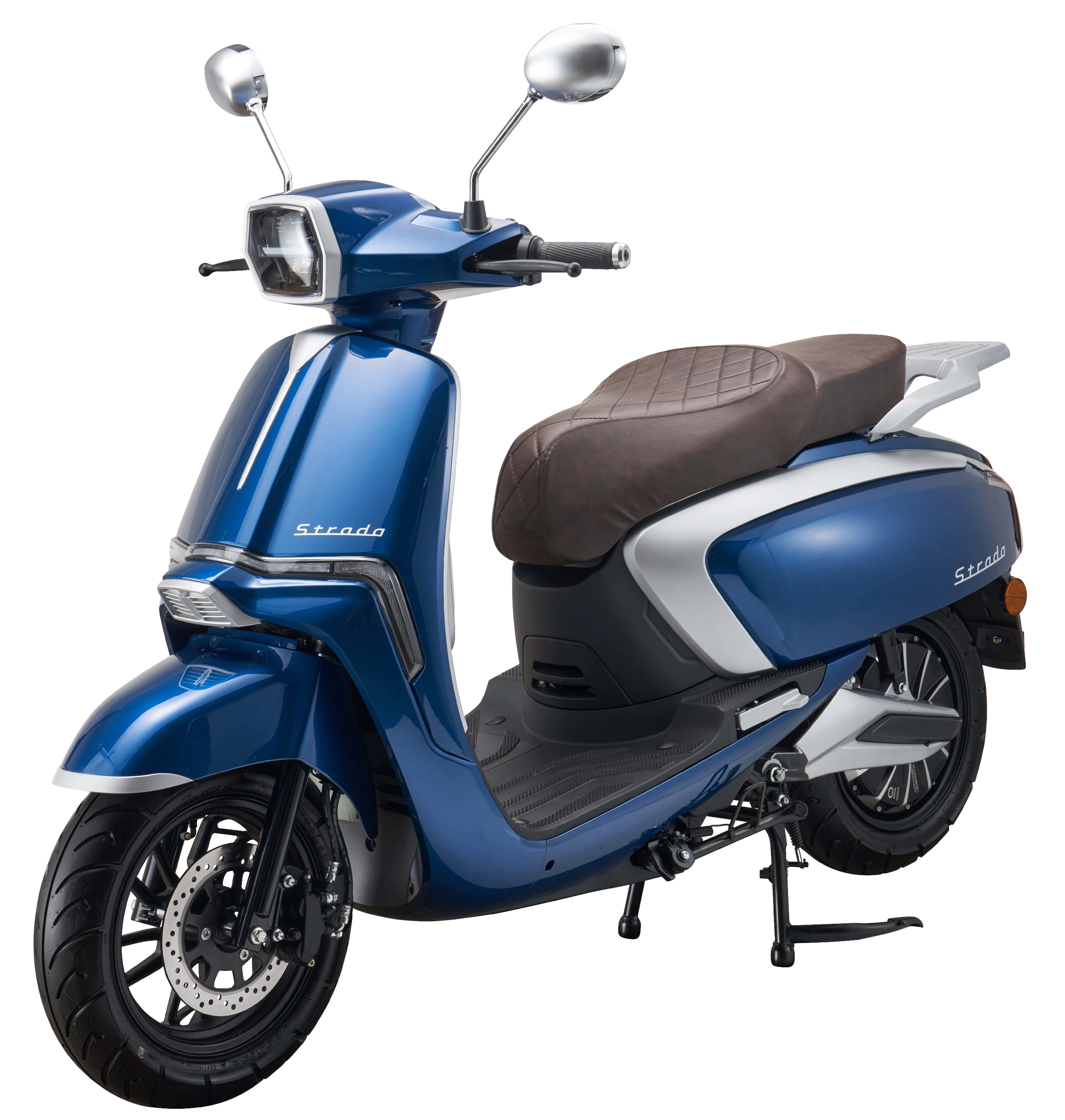 High Quality EEC Approved Moped Scooter with Variable Colors