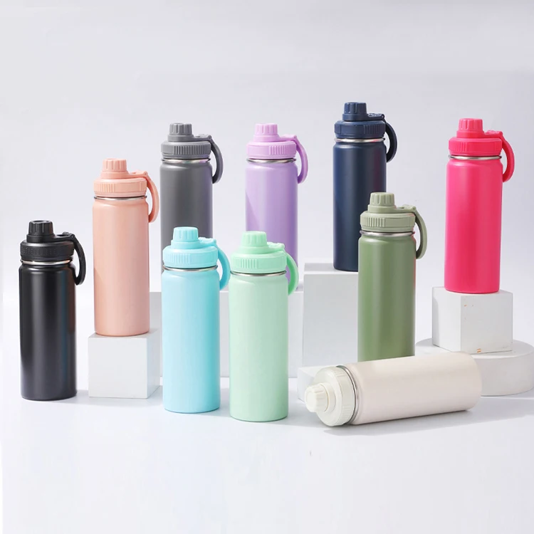 Factory Custom 32oz Insulated Magnetic Water Bottle Stainless Steel 2024 Sport Gym Water Bottle With Magnetic Phone Holder