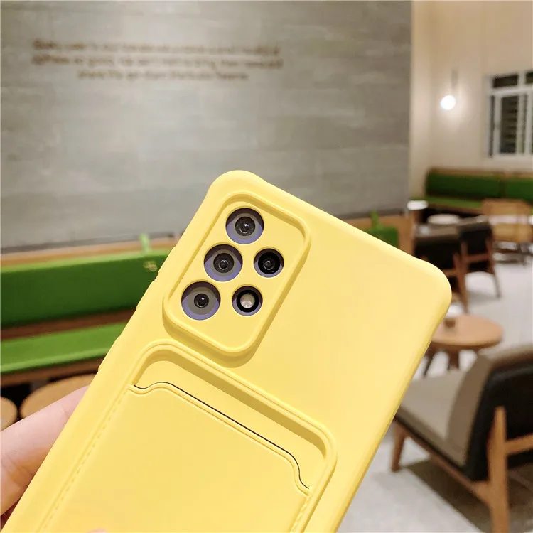Card Bag Wallet Phone Case For Samsung Galaxy S21 Plus  A72 A52 A32 A22 Cell Phone Soft Silicone Cover