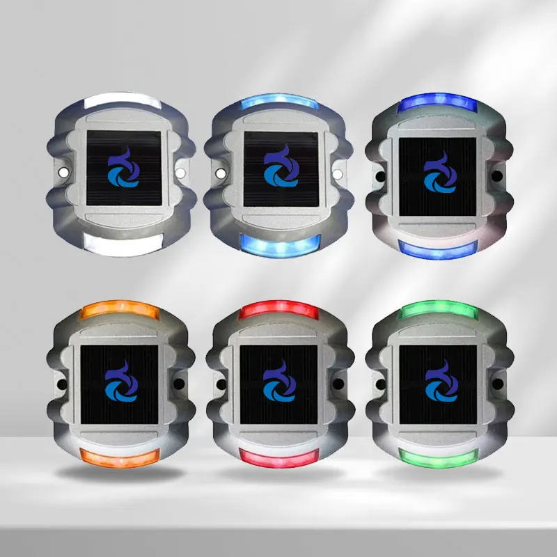 Commercial high grade aluminum solar led pathway road stud