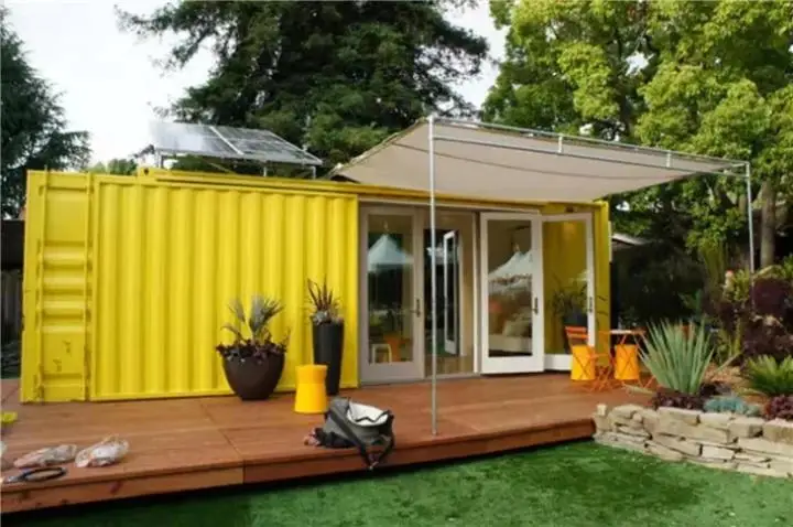 Light Steel Structure Building Prefab Houses  container tenacity space for Terrace Fast Install Steel Structure Villas