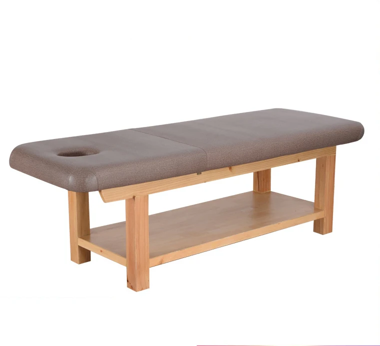 White Massage And Physiotherapy Bed Latex Cotton Spa Bed Beauty Furniture