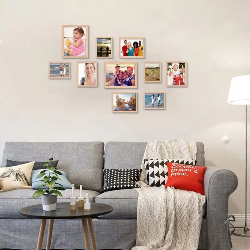 Деревянная квадратная фоторамка МДФ 4x4 под заказ от производителя