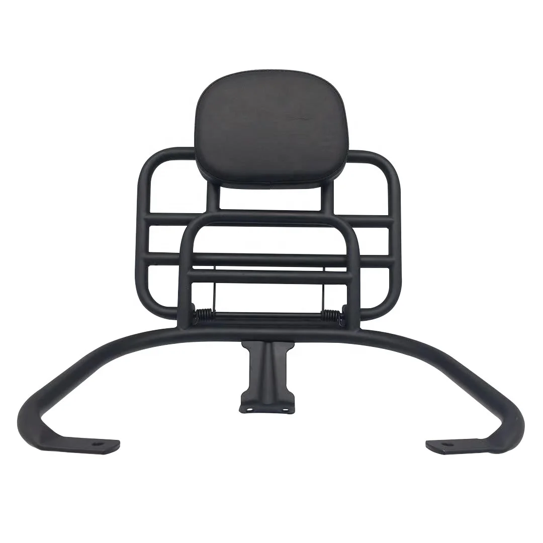 Modified motorcycle CNC aluminum alloy rear bracket Rack backrest Passenger brackets for PIAGGO VESPA GTS300 2019