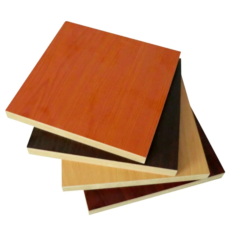 Custom Design Almirah Use Wooden Board 15mm 18mm Branco Melamine Lamina MDF Plate for Bedroom Wardrobe