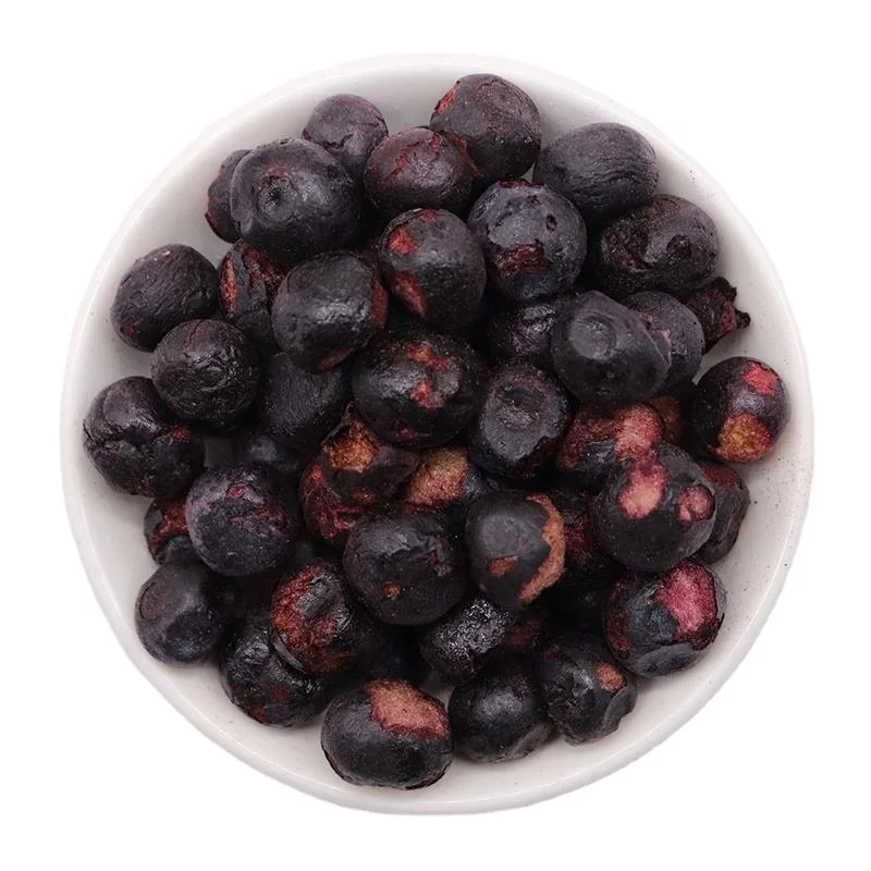 Wholesale Dehydrated 100% Natural Freeze Dried Blueberry Natural Flavor No Additives For Snack