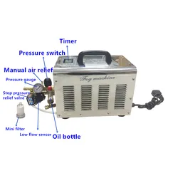 3L high pressure outdoor misting cooling fog system for patio mushroom garden restaurant humidifier