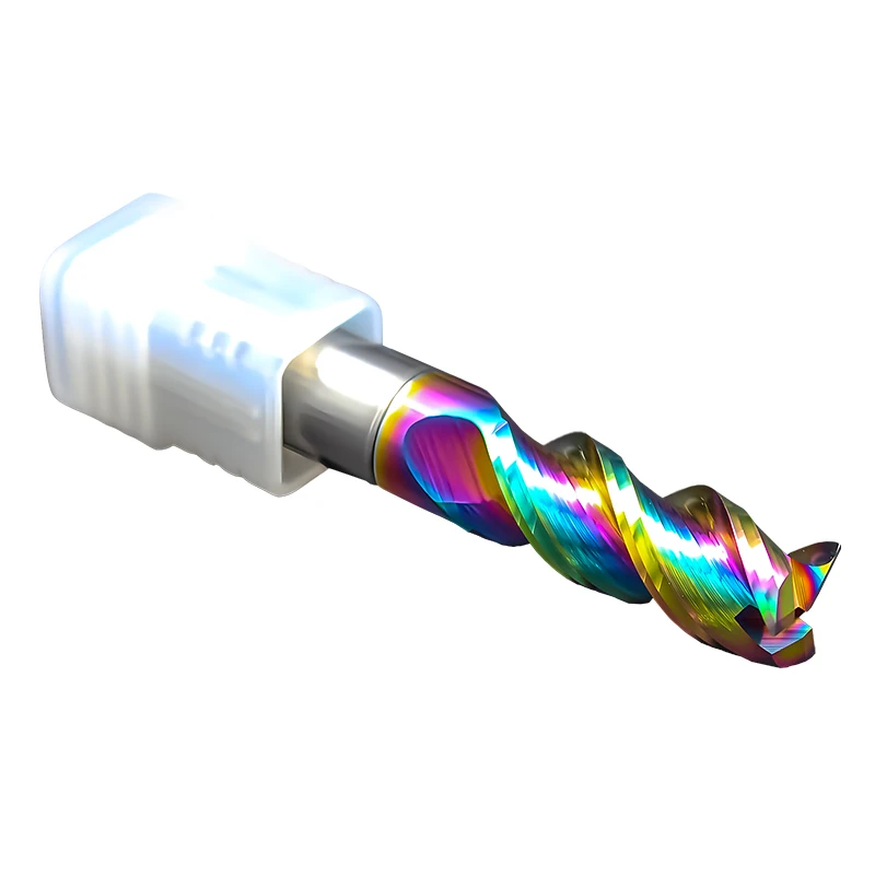 Carbide CNC Colorful U-Groove Milling Cutter Endmill coated Tungsten Steel U-shape Milling Cutter