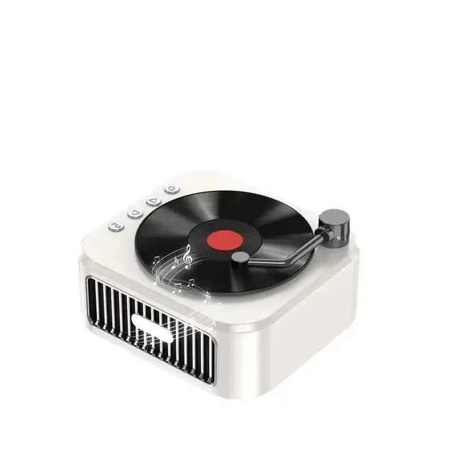 Selling Retro Speaker Usb BT Compatible V5.0 Vinyl Record Player Stereo Vintage Portable Speaker TF Card/U Disk/Aux Play
