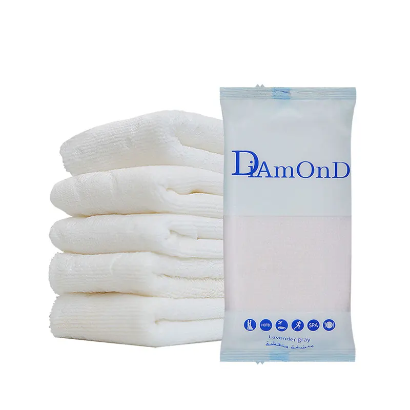 Refreshing wet wipes Hot Sale Individual Packed High Quality Disposable Refreshing Towel Moist Cotton Towel Individually Wrapped