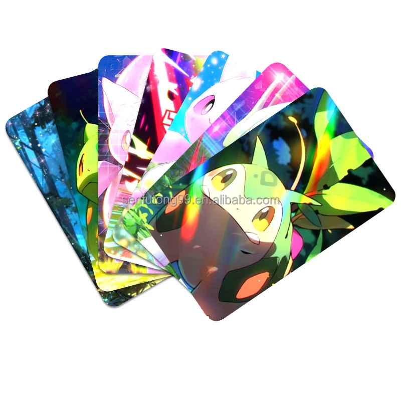 Лазерная пленка на заказ голографическая игровая карта печатная голограмма коллекционная карточная игра индивидуальная печать