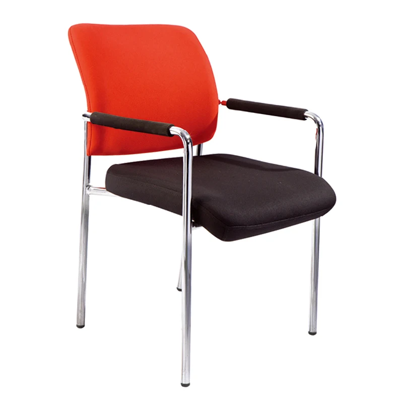 factory supply fabric covering steel meeting ergonomic visitor chair for conference room
