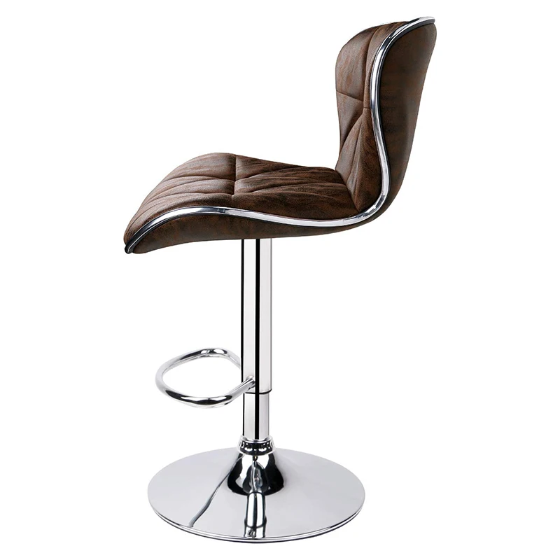 Custom Logo Modern Kitchen Counter Bar Stool Luxury adjustable Height Bar Chairs