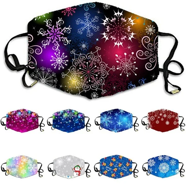  BSCI OEM Premium washable breathable festival party print design unisex decorative christmas