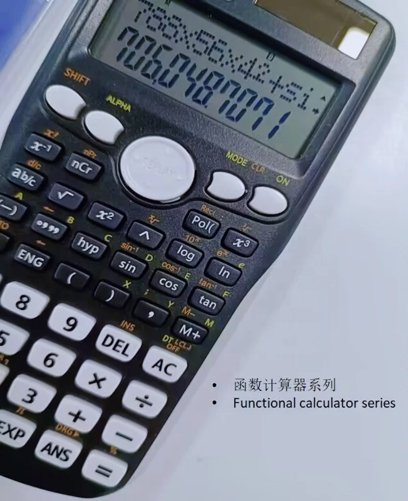 Used to show mathematical computations Calculator Scientific TY-290ES Scientific Calculator Manufacturer
